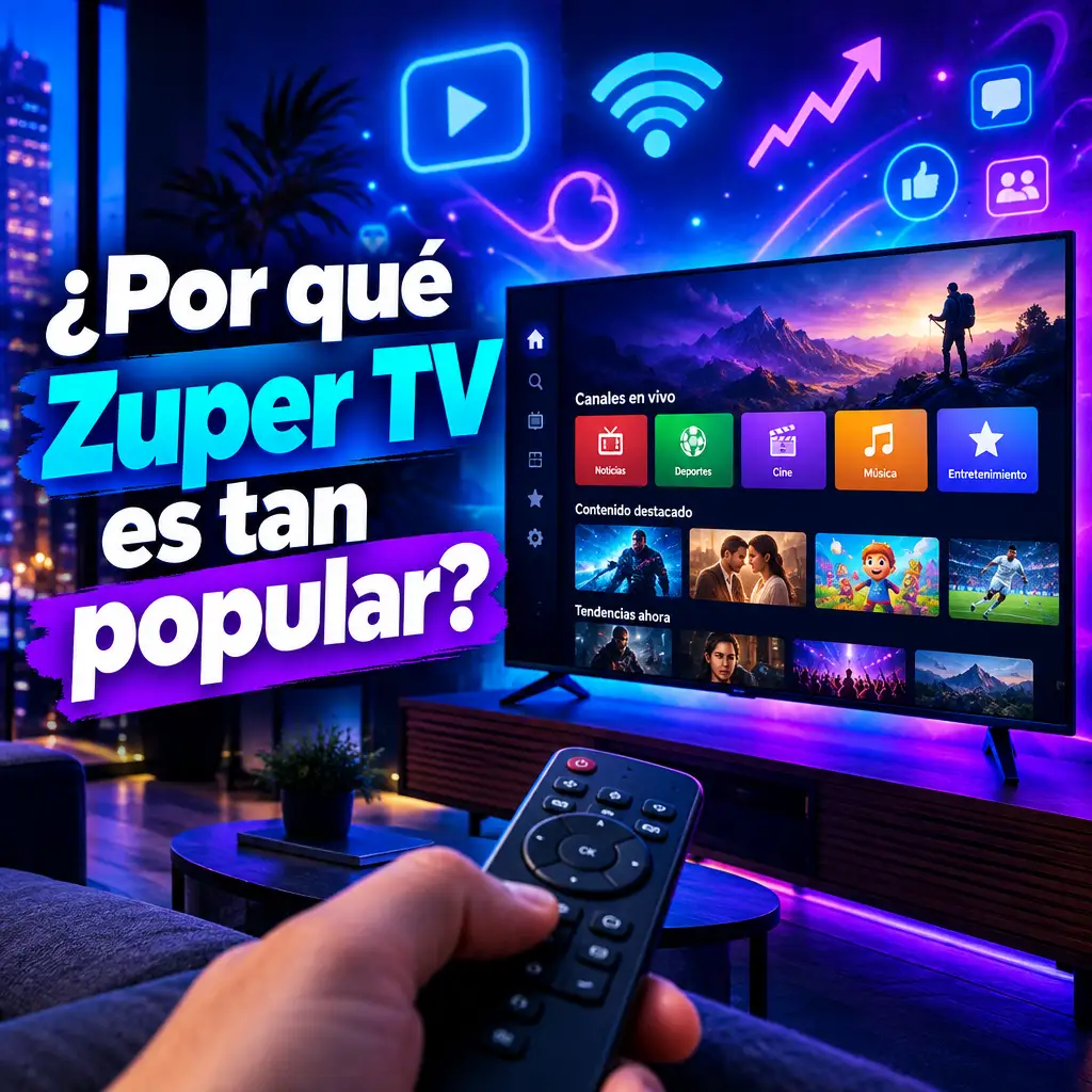 Por qué Zuper TV es tan popular ahora mismo